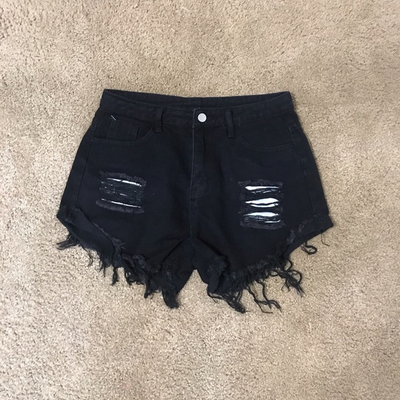 SHEIN Denim - Black jean shorts